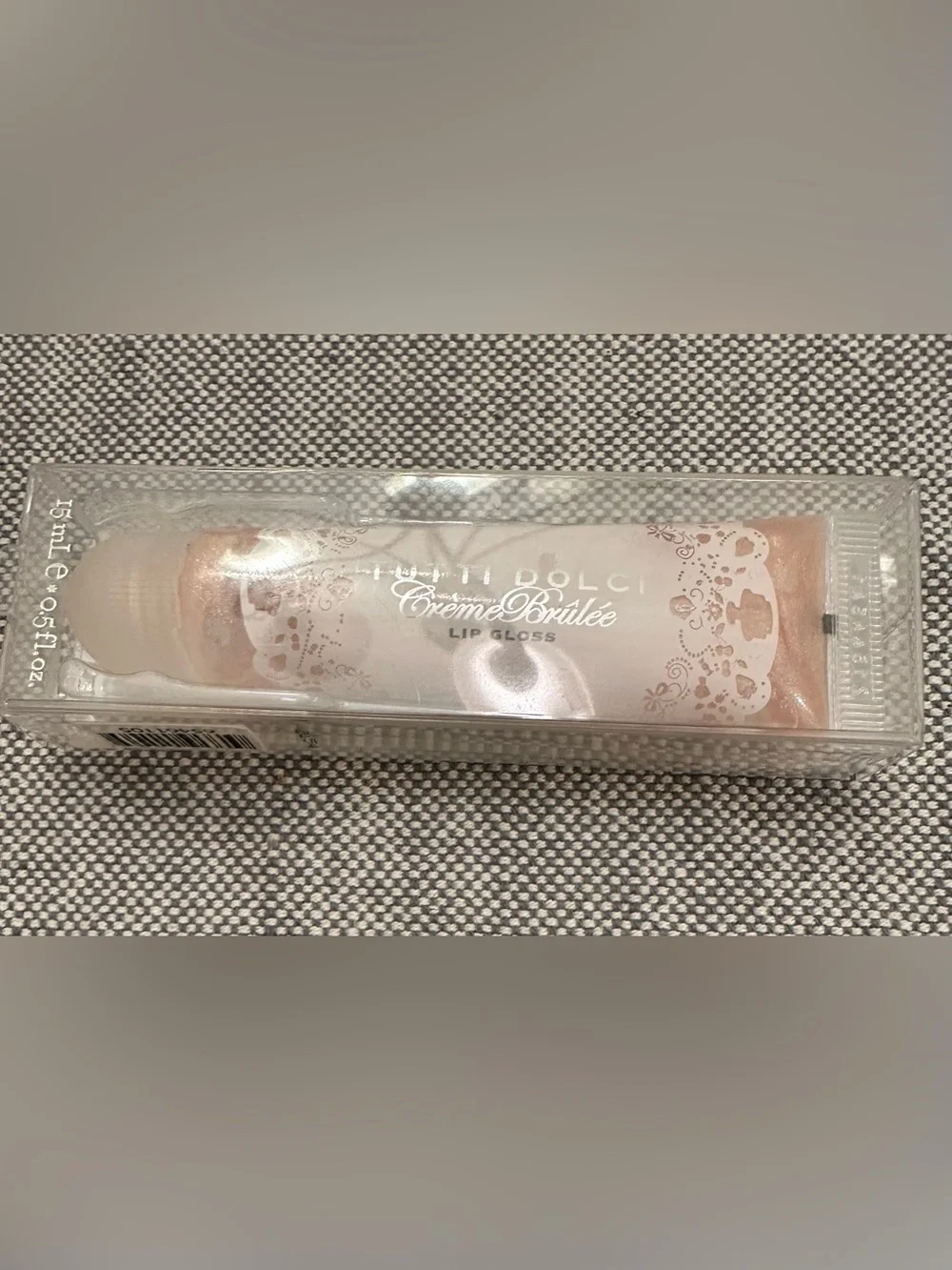 Crème Brûlée Lip Gloss — Cream (Sheer Nude)- BN in pkg